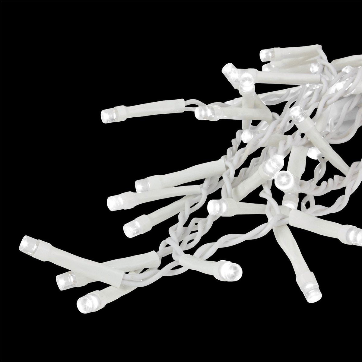 Lytworx Low Voltage White Icicle Lights 2000 Pack 27.9m Copper Energy Efficient - SuperSaverAU - view 2