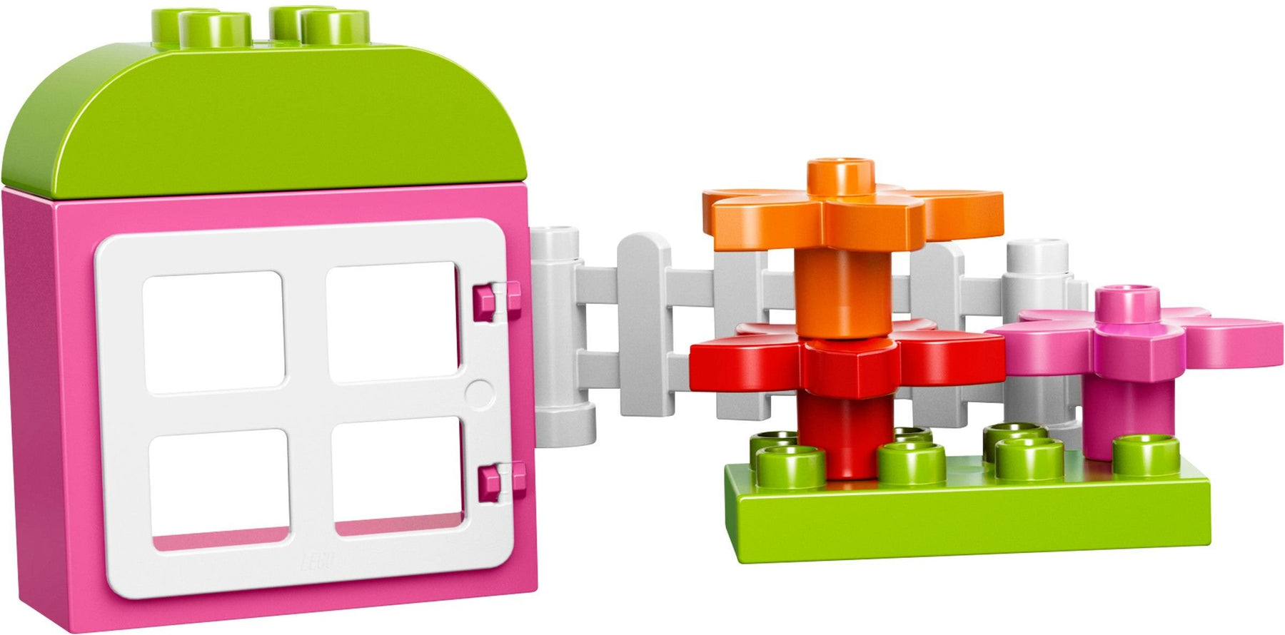 LEGO 10571 Pink Brick Box of Fun: Building Set with Girl DUPLO Figure - SuperSaverAU - view 5