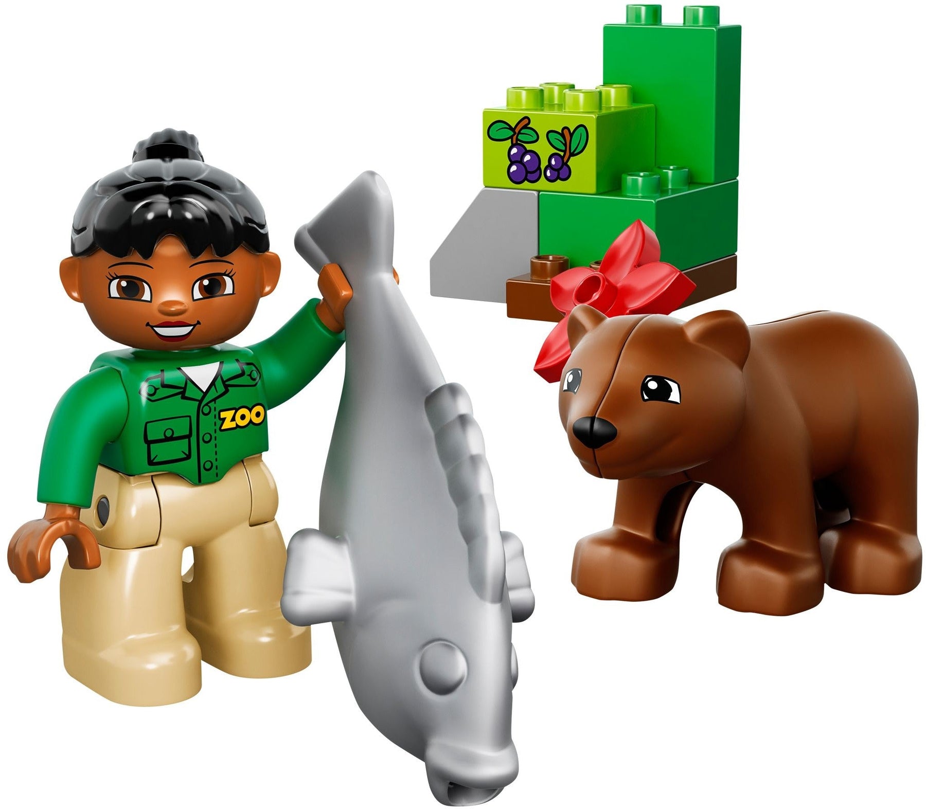 LEGO 10576 DUPLO Zoo Care: Bear, Zookeeper & Fish - SuperSaverAU - view 3
