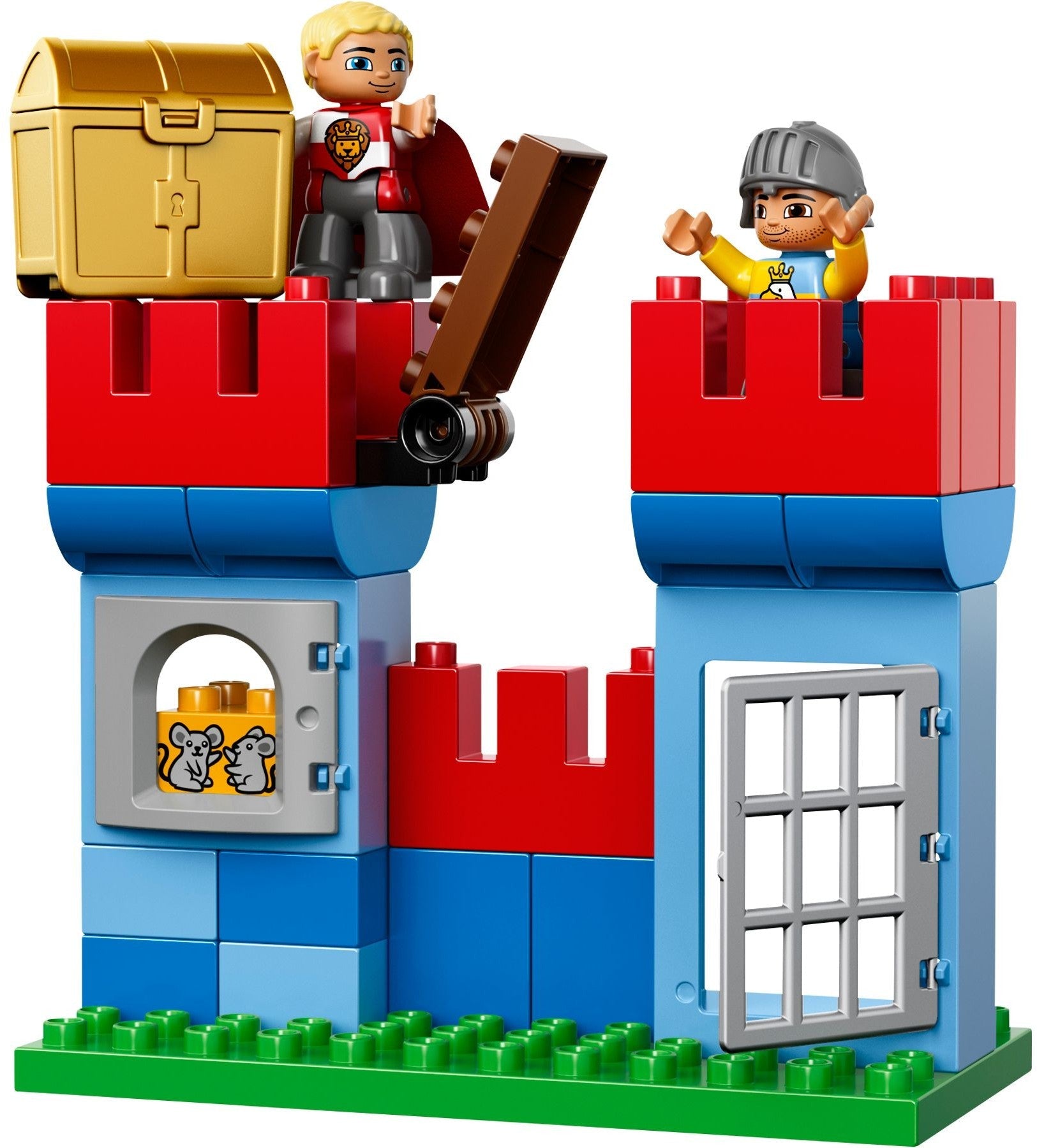 LEGO 10577 DUPLO Big Royal Castle Playset with Knights & Horse - SuperSaverAU - view 1