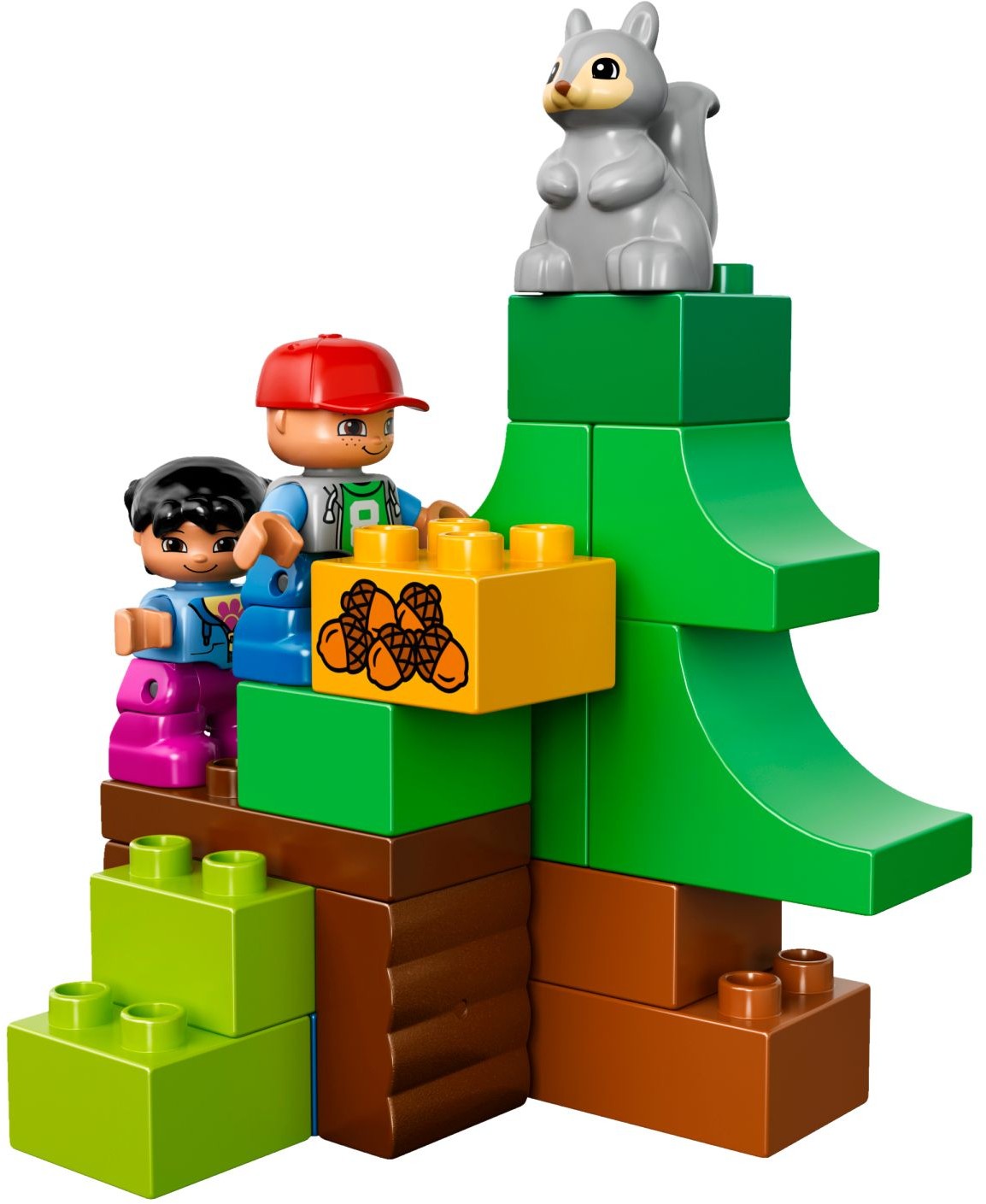 LEGO 10582 Forest Animals: Fun Forest Playset with DUPLO Figures - SuperSaverAU - view 2