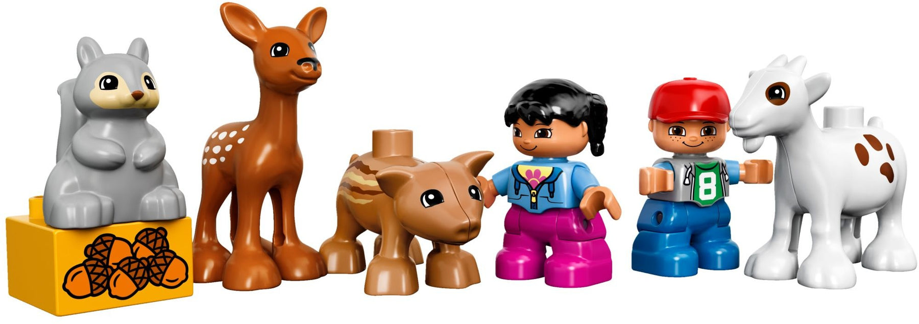 LEGO 10582 Forest Animals: Fun Forest Playset with DUPLO Figures - SuperSaverAU - view 5