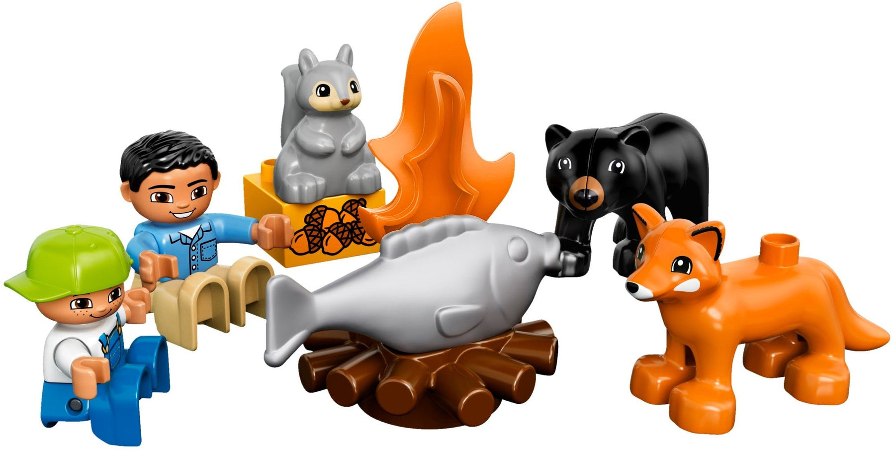 LEGO 10583 DUPLO Forest: Family Fishing Trip Fun - SuperSaverAU - view 2