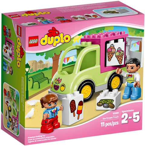 LEGO 10586 DUPLO Ice Cream Truck Playset with Figures - SuperSaverAU - view 1