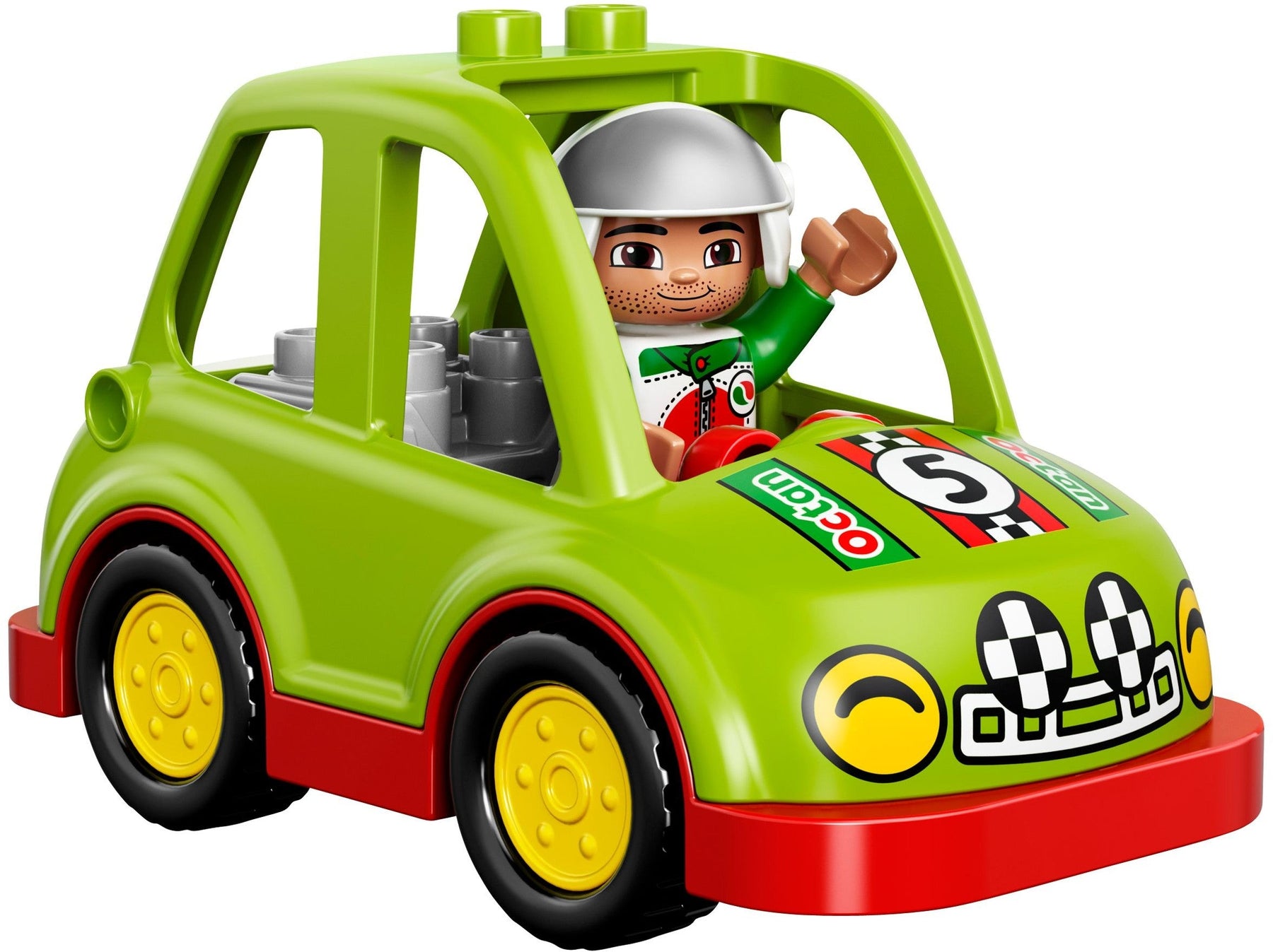 LEGO 10589 DUPLO Rally Car with Driver & Trophy - SuperSaverAU - view 1