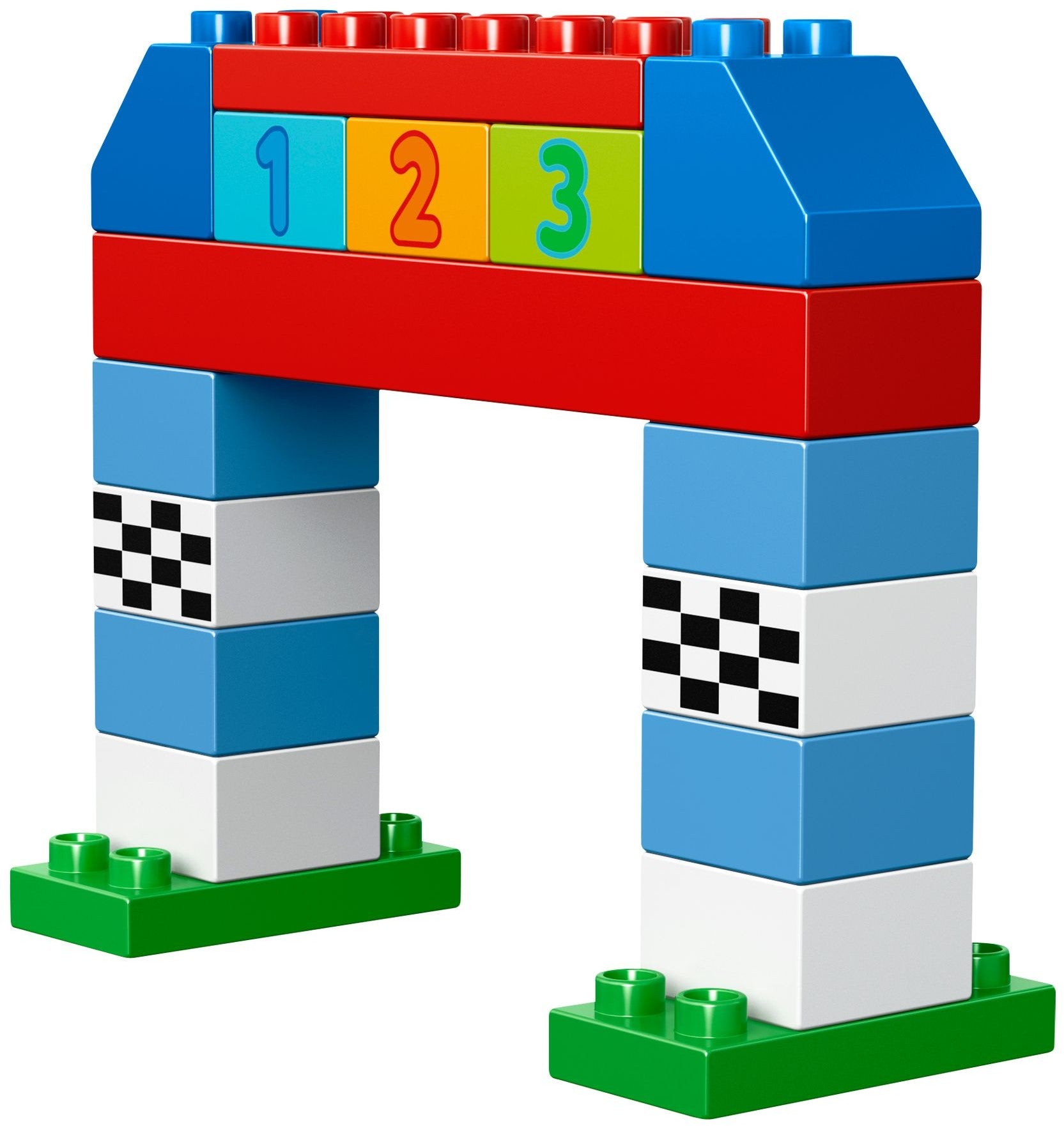 LEGO 10600 DUPLO Cars Lightning McQueen & Mater Race - SuperSaverAU - view 2