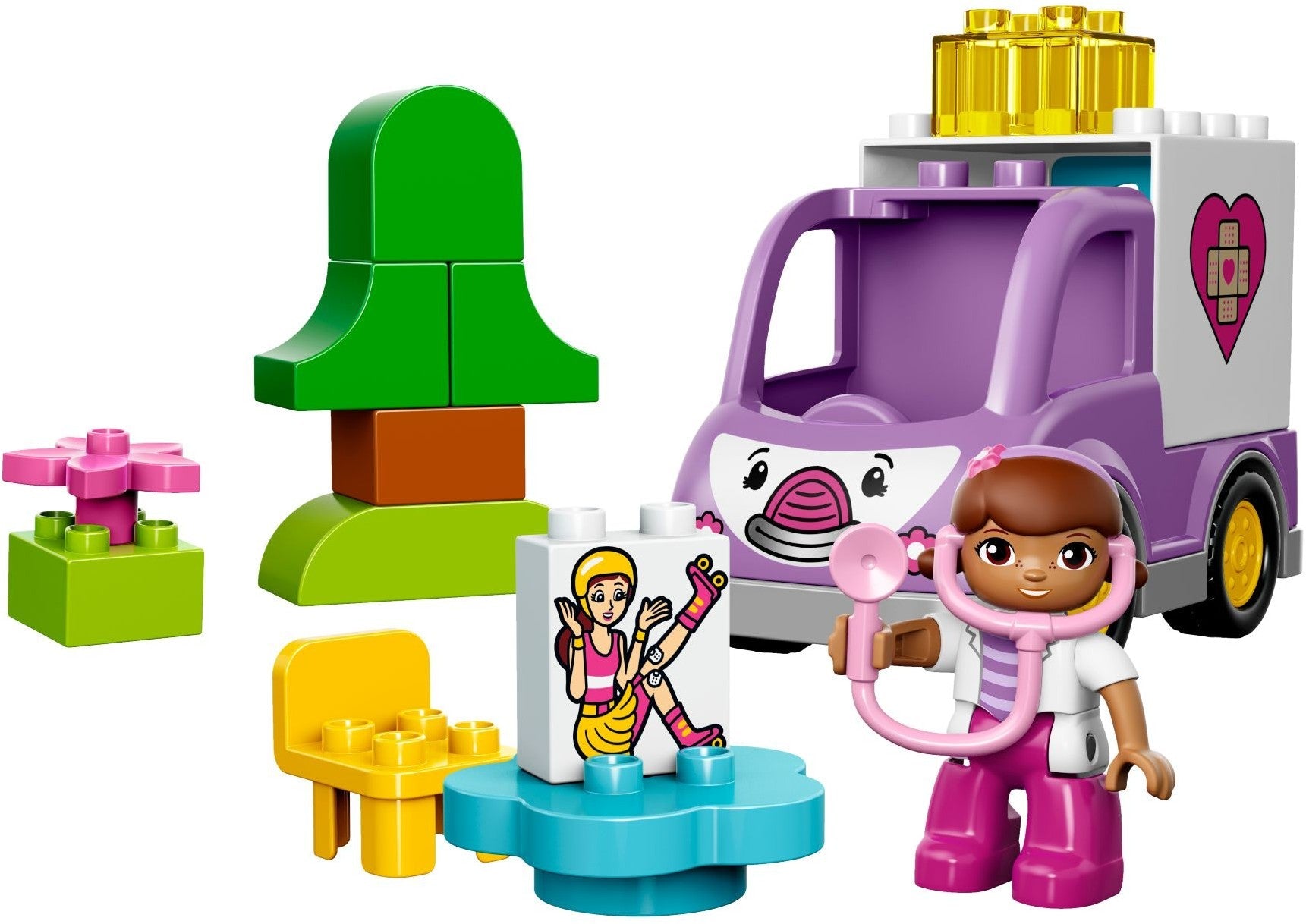 LEGO 10605 Doc McStuffins Rosie the Ambulance Rescue - SuperSaverAU - view 4