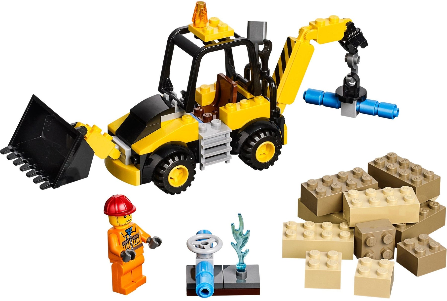 LEGO 10666 Digger: Build & Repair Water Pipes (Juniors) - SuperSaverAU - view 4