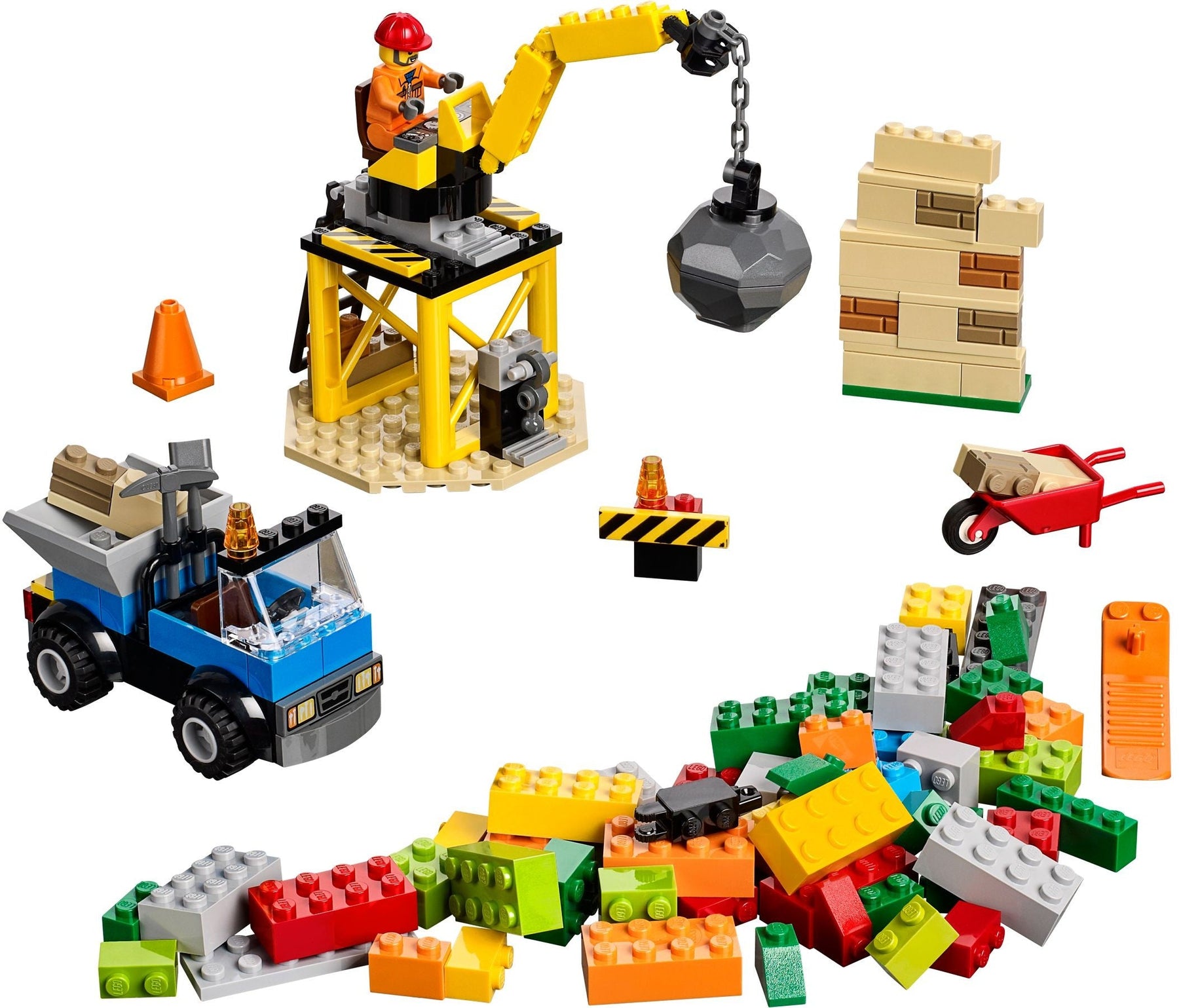 LEGO 10667 Construction Truck & Crane Set - Easy to Build - SuperSaverAU - view 5