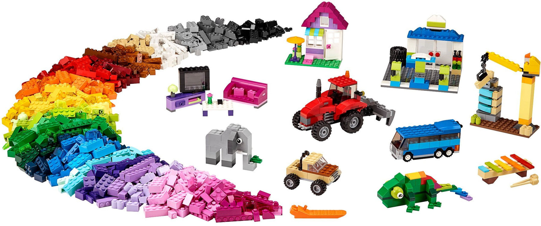 LEGO 10697 Classic XXXL Brick Box - 39 Colors - SuperSaverAU - view 2
