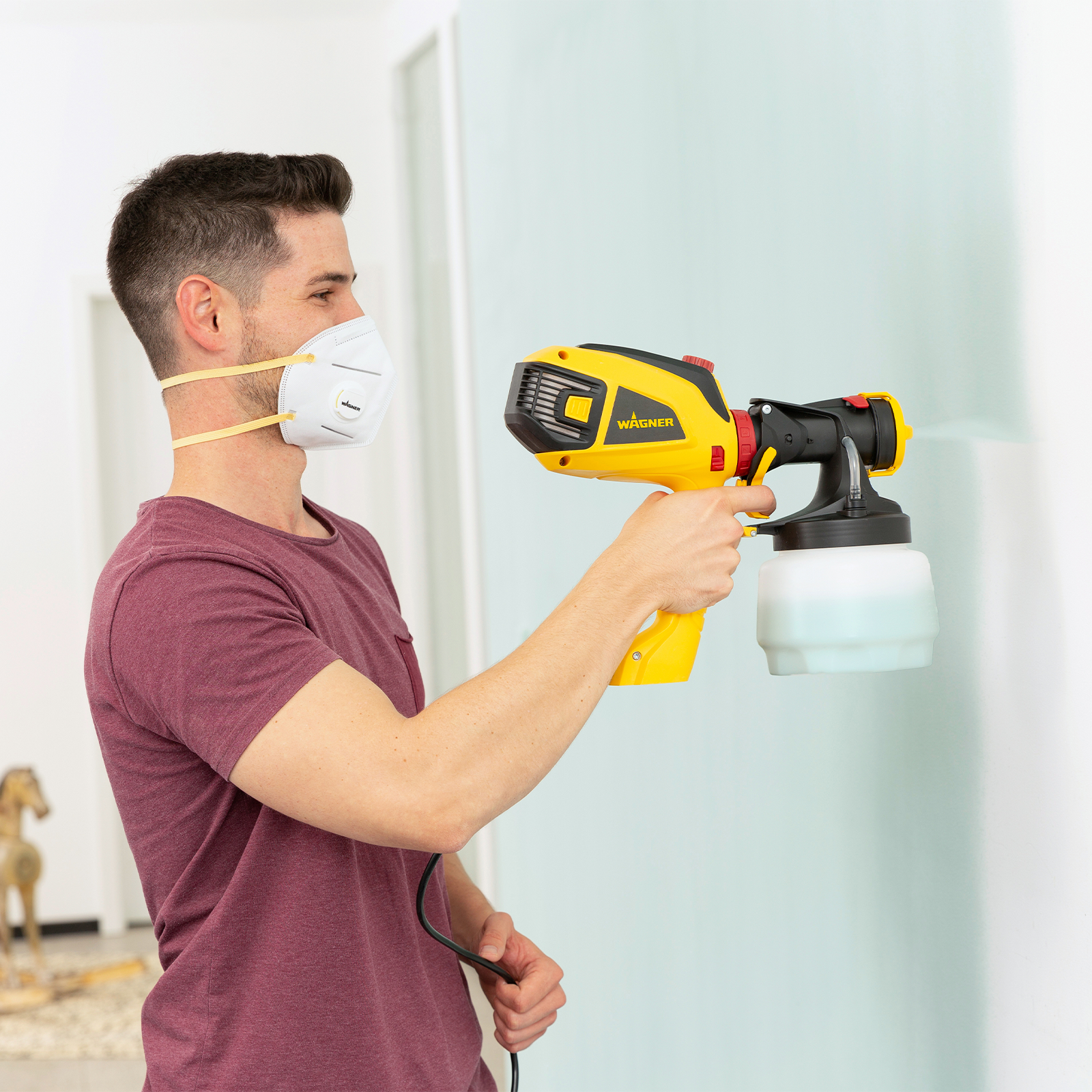 Wagner Flexio 590 Complete Paint Sprayer Kit 660W 1300ml with Case