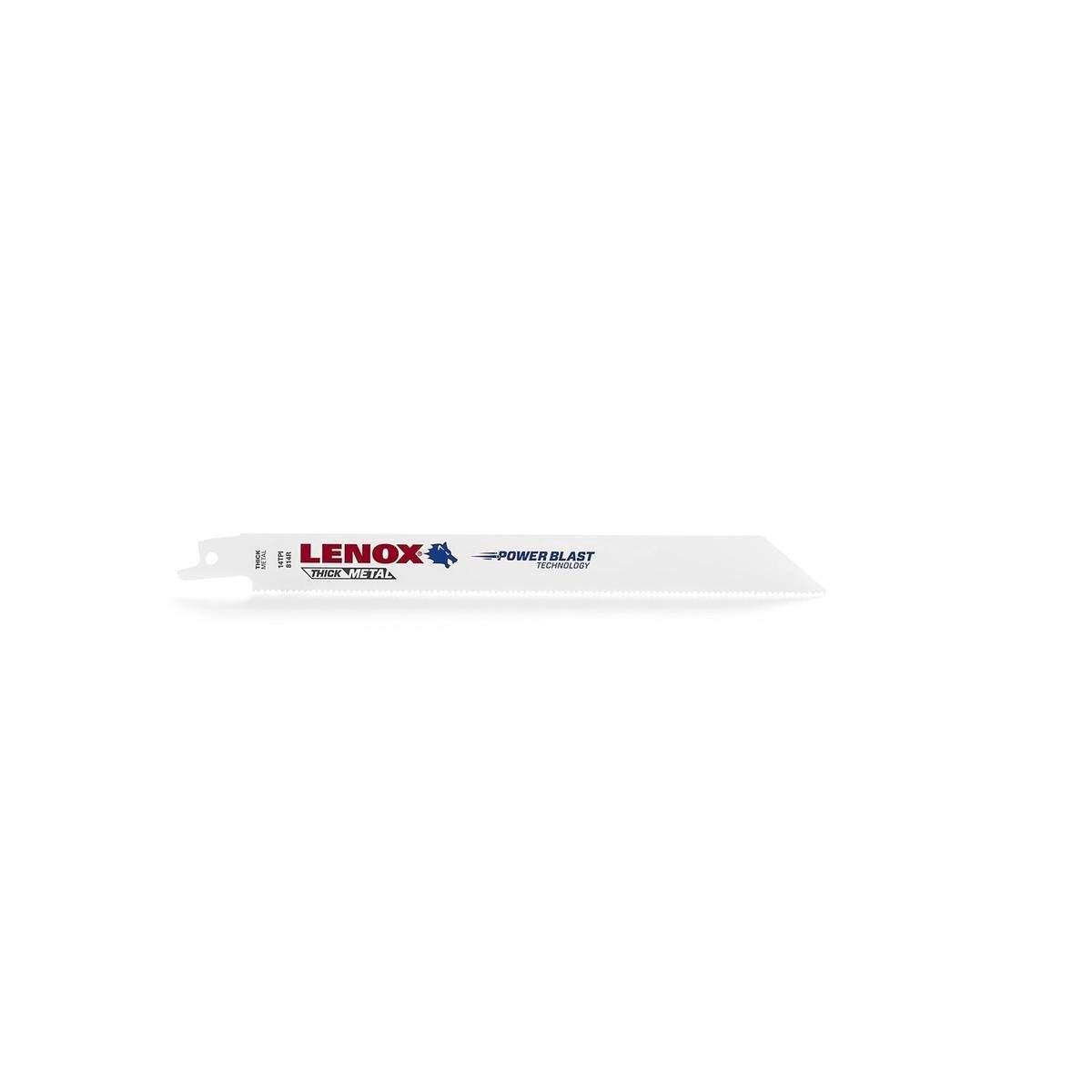 Lenox Metal Reciprocation Saw Blade 5 Pack - 200mm x 19mm x 0.9mm - 14tpi - SuperSaverAU - view 1