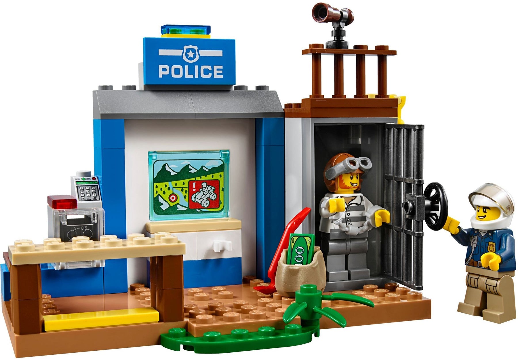 LEGO 10751 Mountain Police Helicopter Chase - SuperSaverAU - view 2