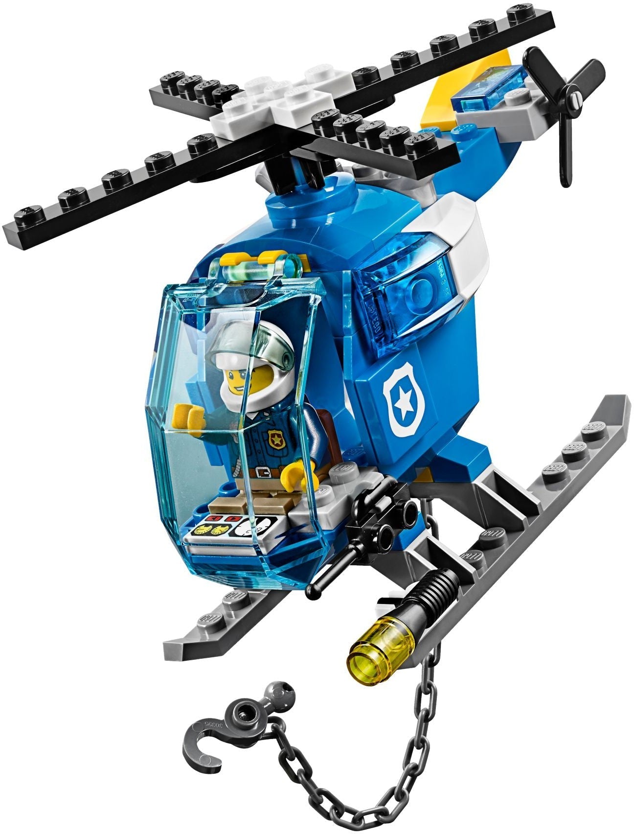 LEGO 10751 Mountain Police Helicopter Chase - SuperSaverAU - view 3