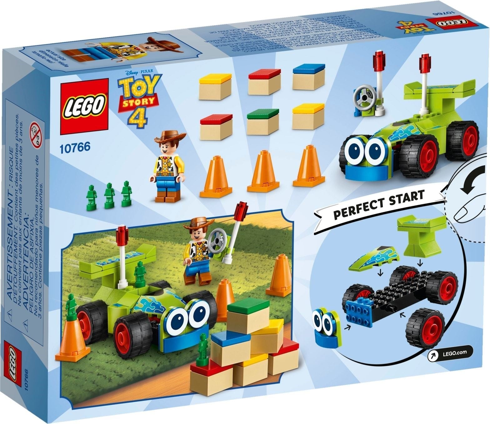 LEGO 10766 Disney Series Pixar’s Toy Story 4 Woody & RC- Auzzi Store
