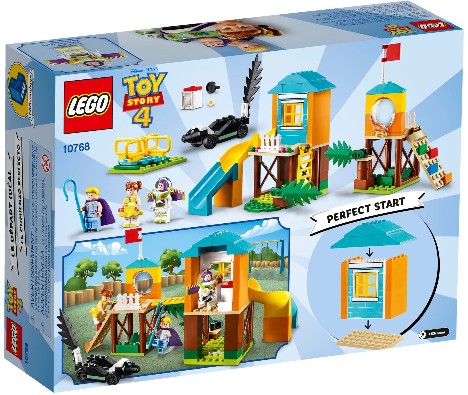 LEGO 10768 Disney Series Pixar’s Toy Story Buzz & Bo Peep’s Playground Adventure- Auzzi Store