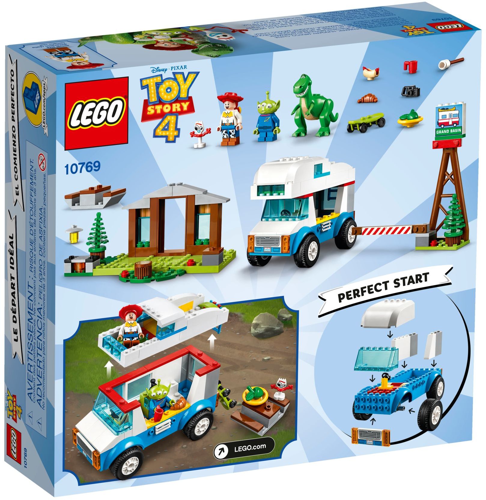 LEGO 10769 Toy Story 4 RV Vacation Campsite Building Set - SuperSaverAU - view 4