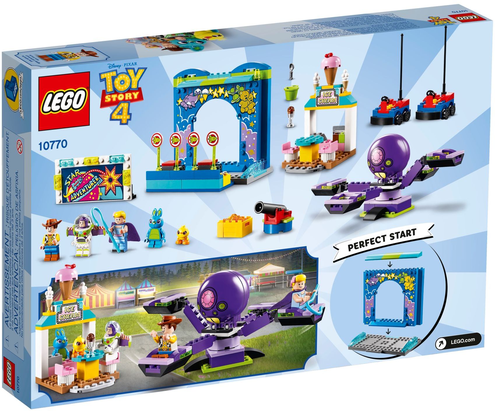 LEGO 10770 Disney Series Pixar’s Toy Story 4 Buzz & Woody’s Carnival Mania- Auzzi Store