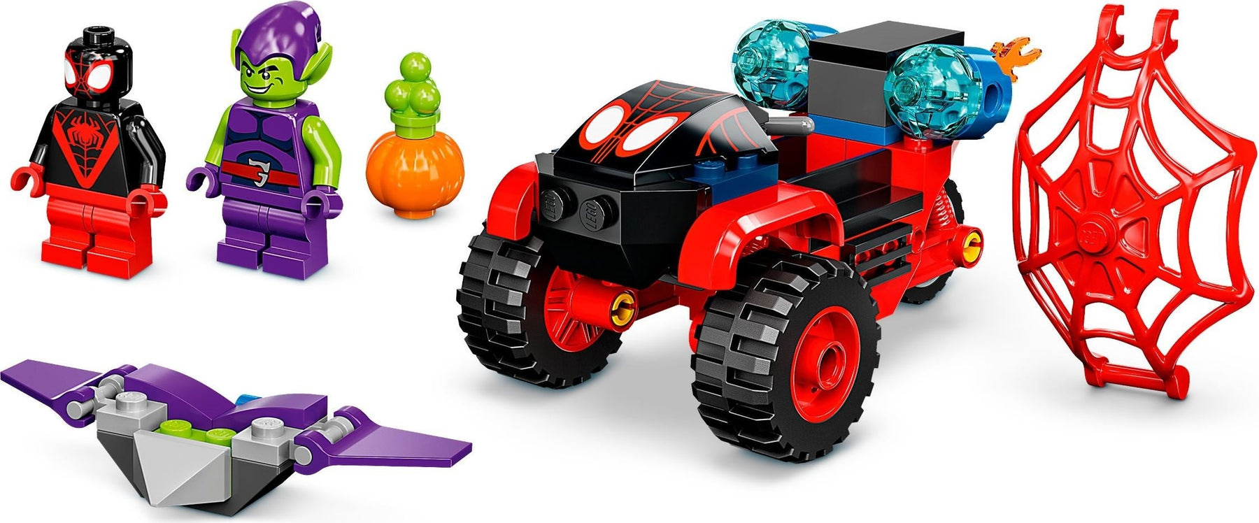 LEGO 10781 Super Heroes Miles Morales: Spider-Man’s Techno Trike- Auzzi Store