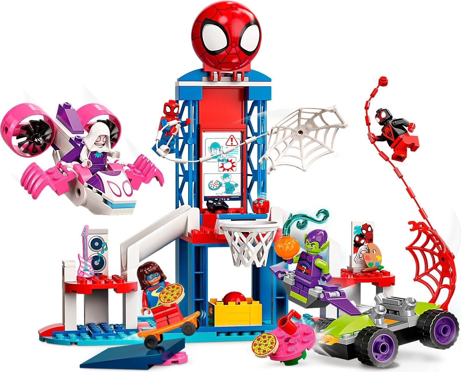 LEGO 10784 Spider-Man Webquarters Hangout Playset - SuperSaverAU - view 4