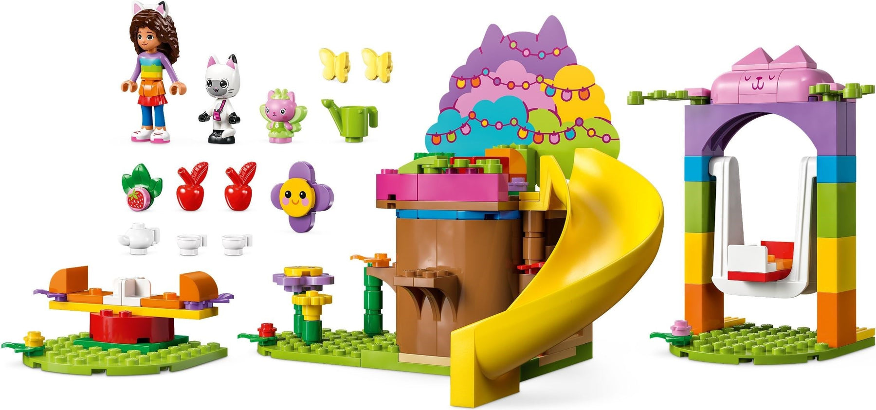 LEGO 10787 Gabby's Dollhouse Kitty Fairy's Garden Party- Auzzi Store