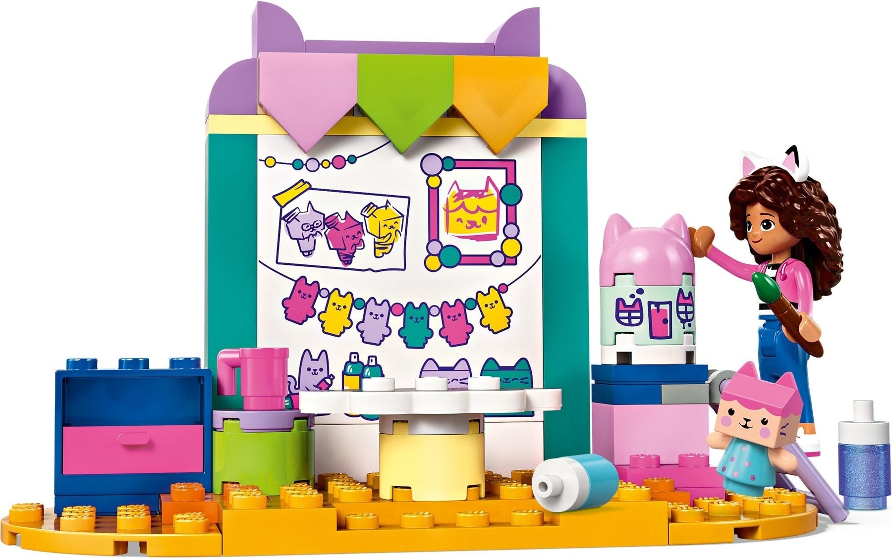 LEGO Gabby's Dollhouse Crafting with Baby Box 10794 - SuperSaverAU - view 1