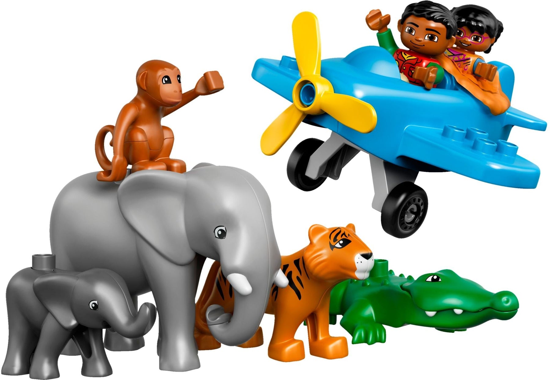 LEGO 10804 Jungle Animals Set with Plane & Ruins - SuperSaverAU - view 5