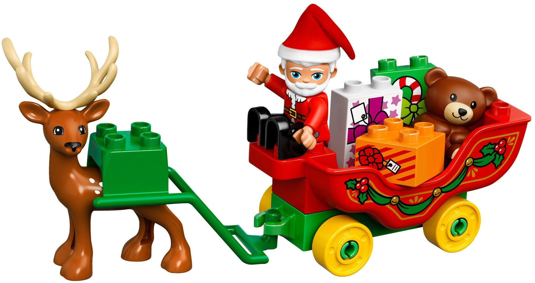 LEGO 10837 DUPLO Santa's Sleigh Holiday Fun - SuperSaverAU - view 3