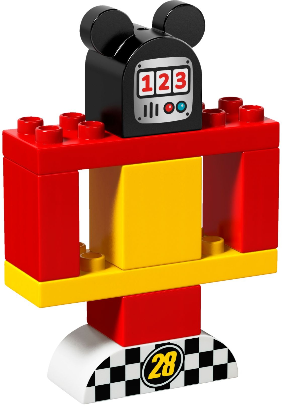 LEGO 10843 Mickey Mouse Roadster Racer DUPLO Set - SuperSaverAU - view 3