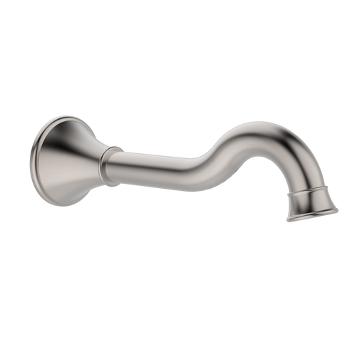Mondella Maestro Classic Bath Spout Brushed Nickel Lead Free Brass 6L/min 5 Star WELS