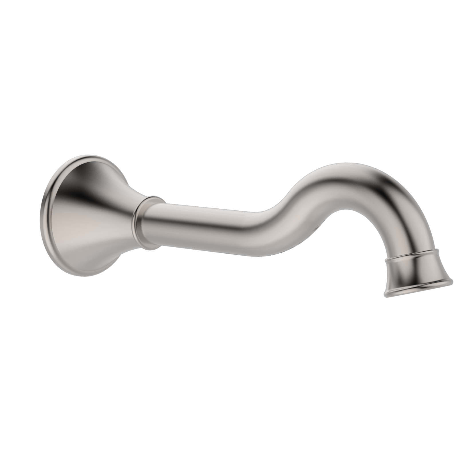 Mondella Maestro Classic Bath Spout Brushed Nickel Lead Free Brass 6L/min 5 Star WELS