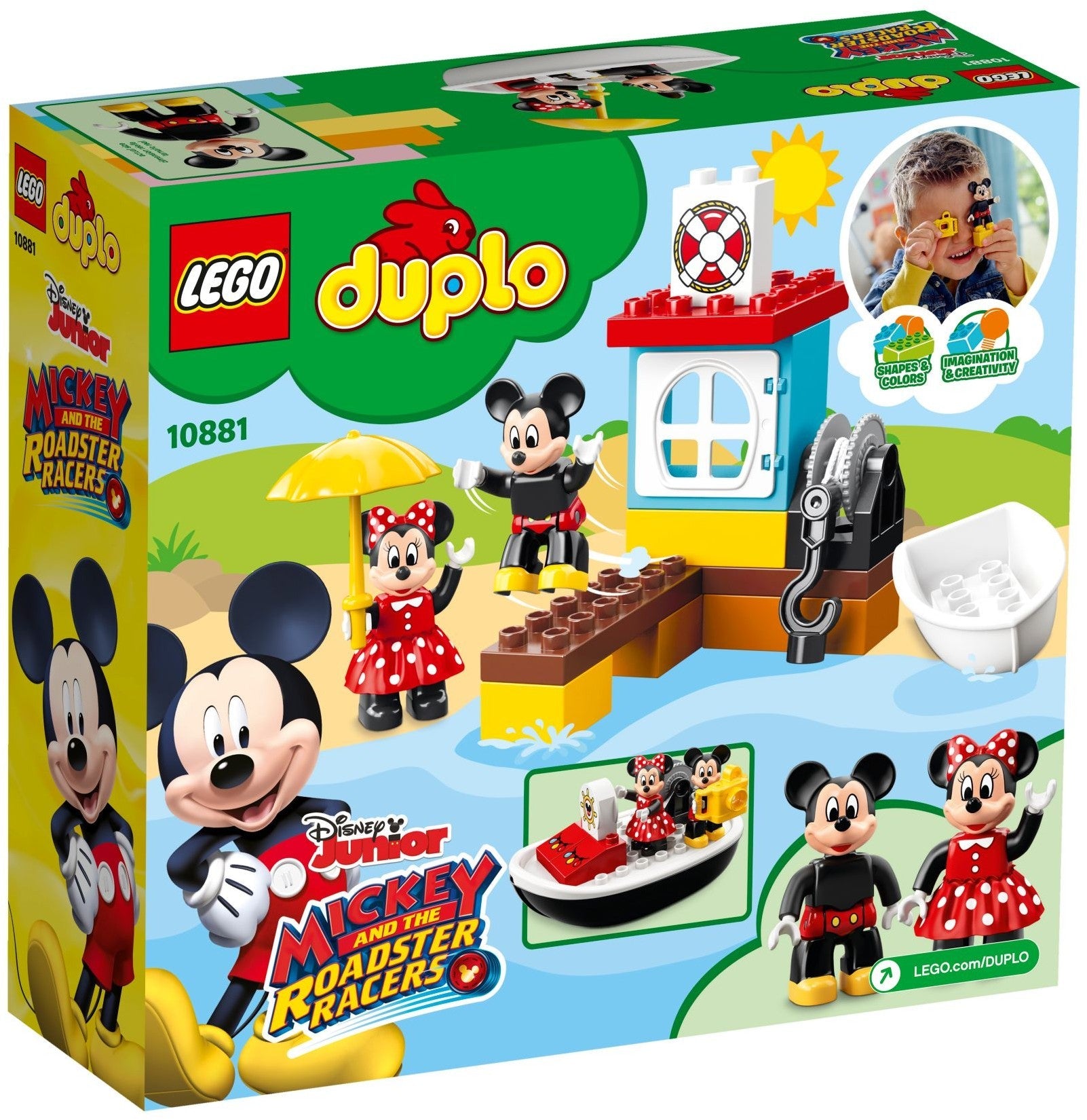 LEGO 10881 Mickey Mouse & Minnie Mouse Boat Parade - SuperSaverAU - view 3