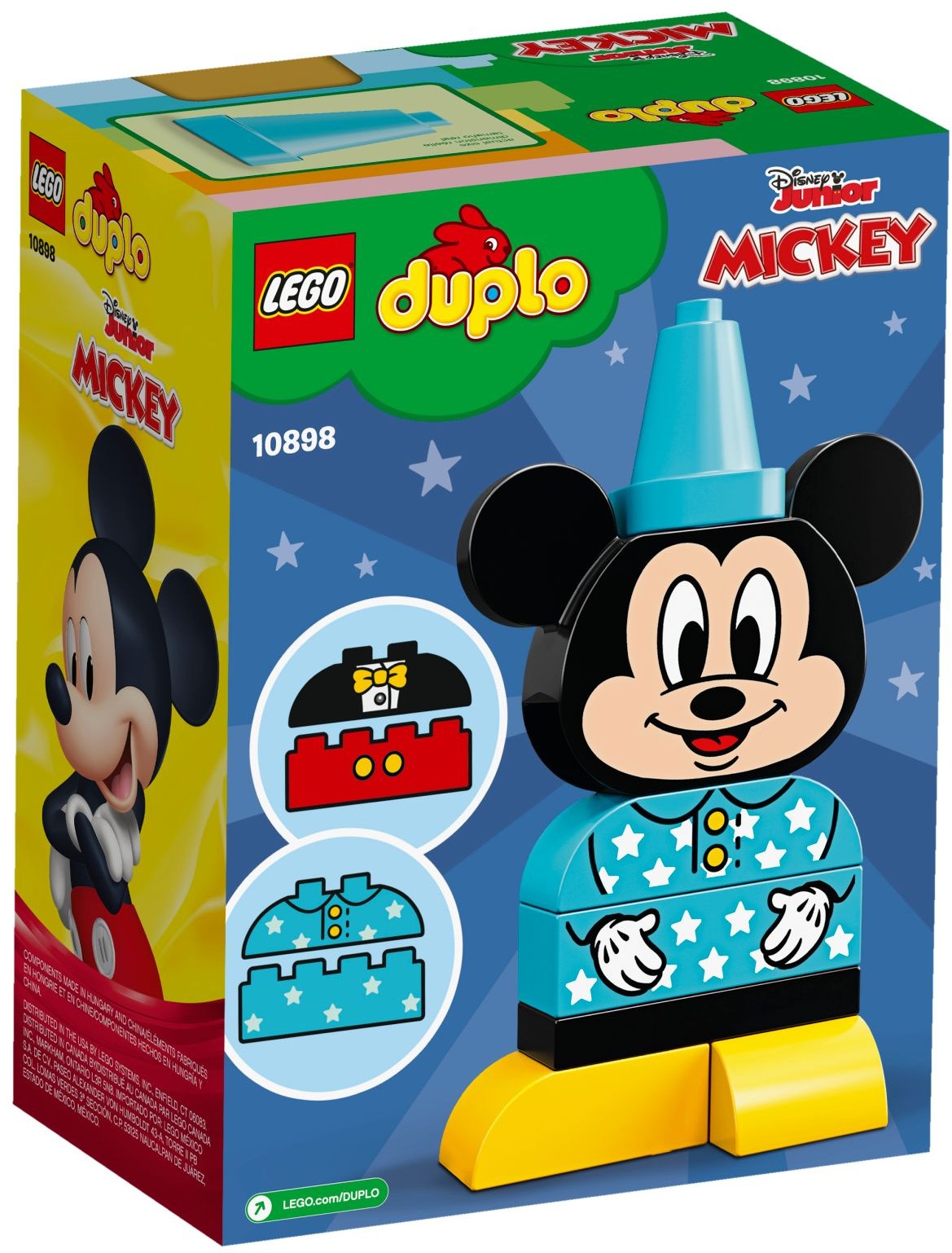 LEGO 10898 My First Mickey Build: Toddler 3D Puzzle - SuperSaverAU - view 4