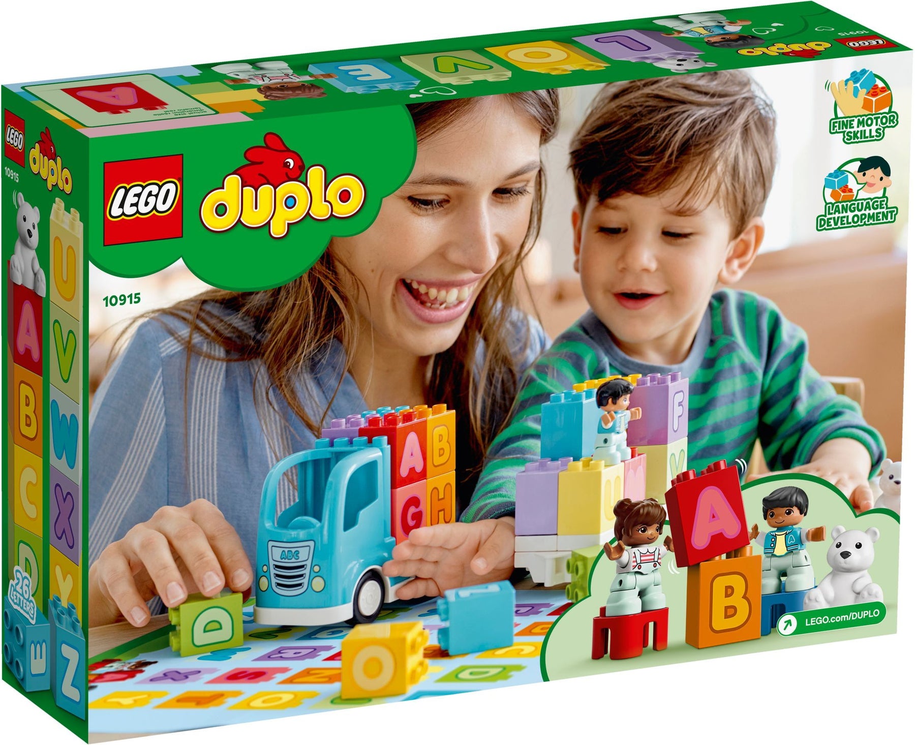 LEGO 10915 DUPLO Alphabet Truck: Learn & Play - SuperSaverAU - view 4