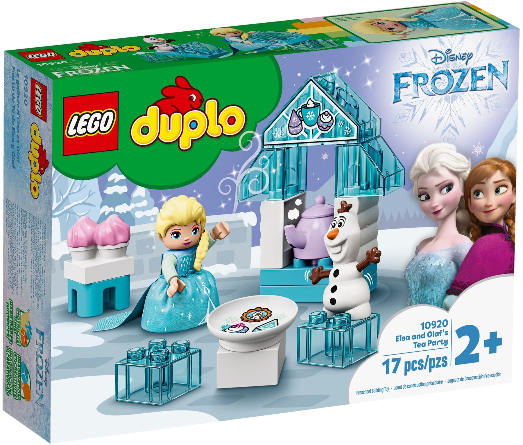 LEGO 10920 DUPLO Disney Frozen Elsa & Olaf's Tea Party Building Toy - SuperSaverAU - view 1