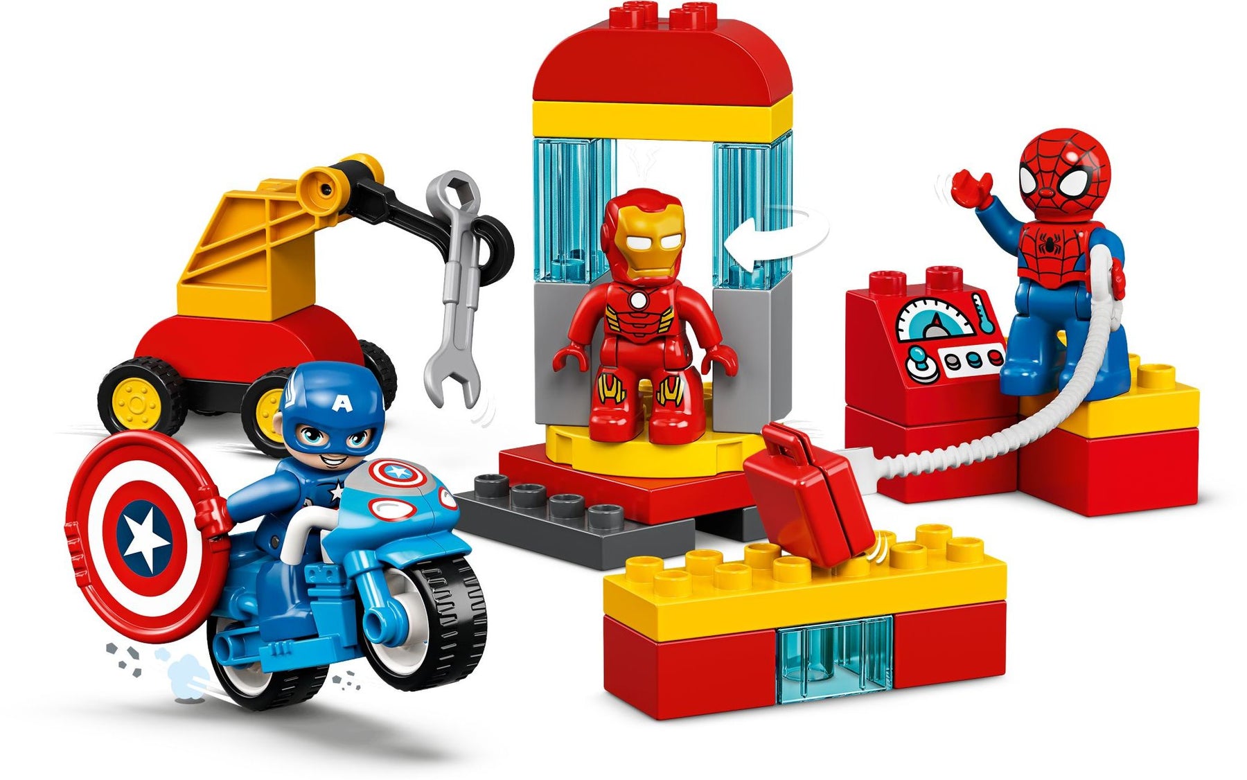 LEGO 10921 Iron Man Lab: Superhero Fun for Toddlers - SuperSaverAU - view 2