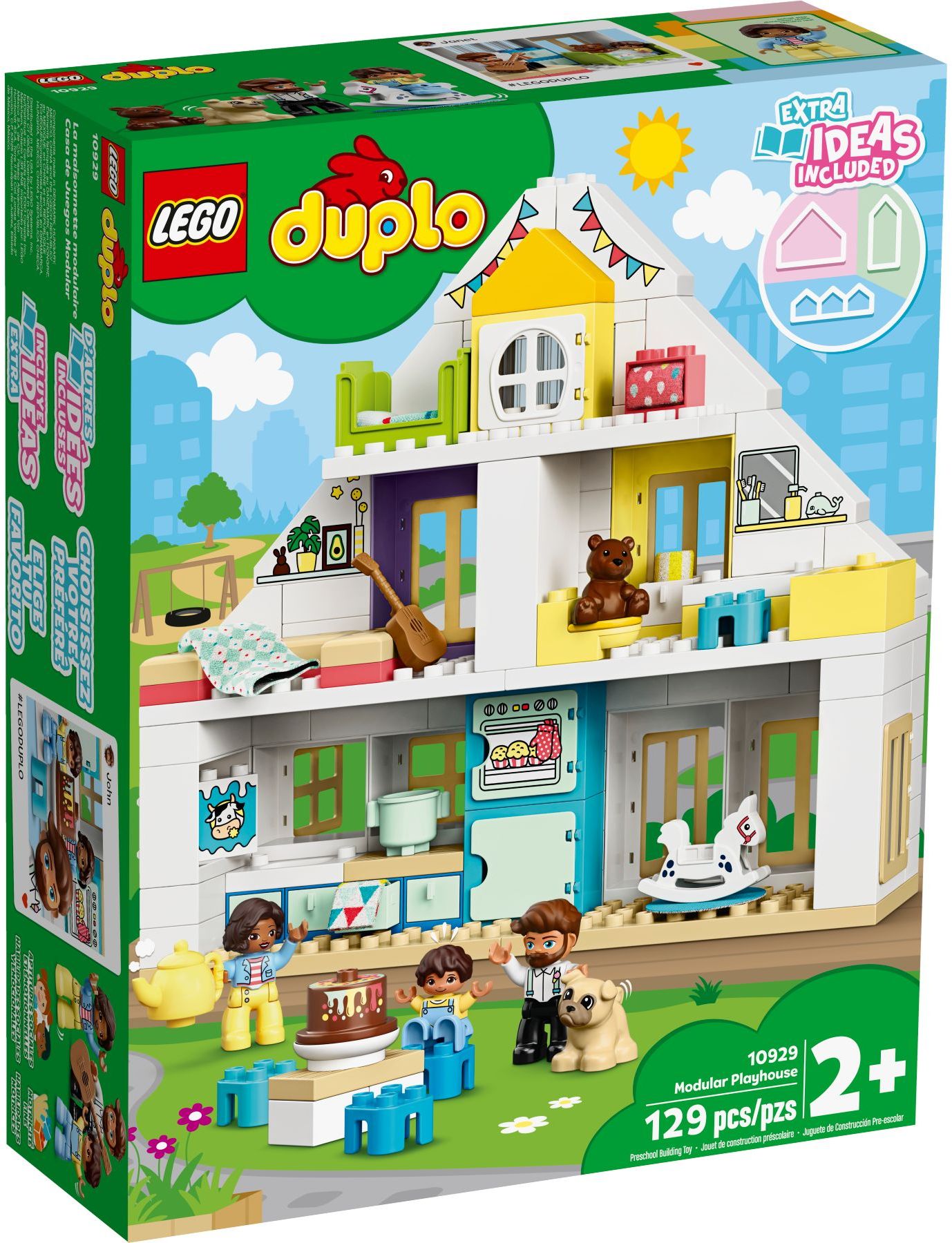 LEGO 10929 Modular Playhouse 3-in-1 Dollhouse Toddler Toy - SuperSaverAU - view 1