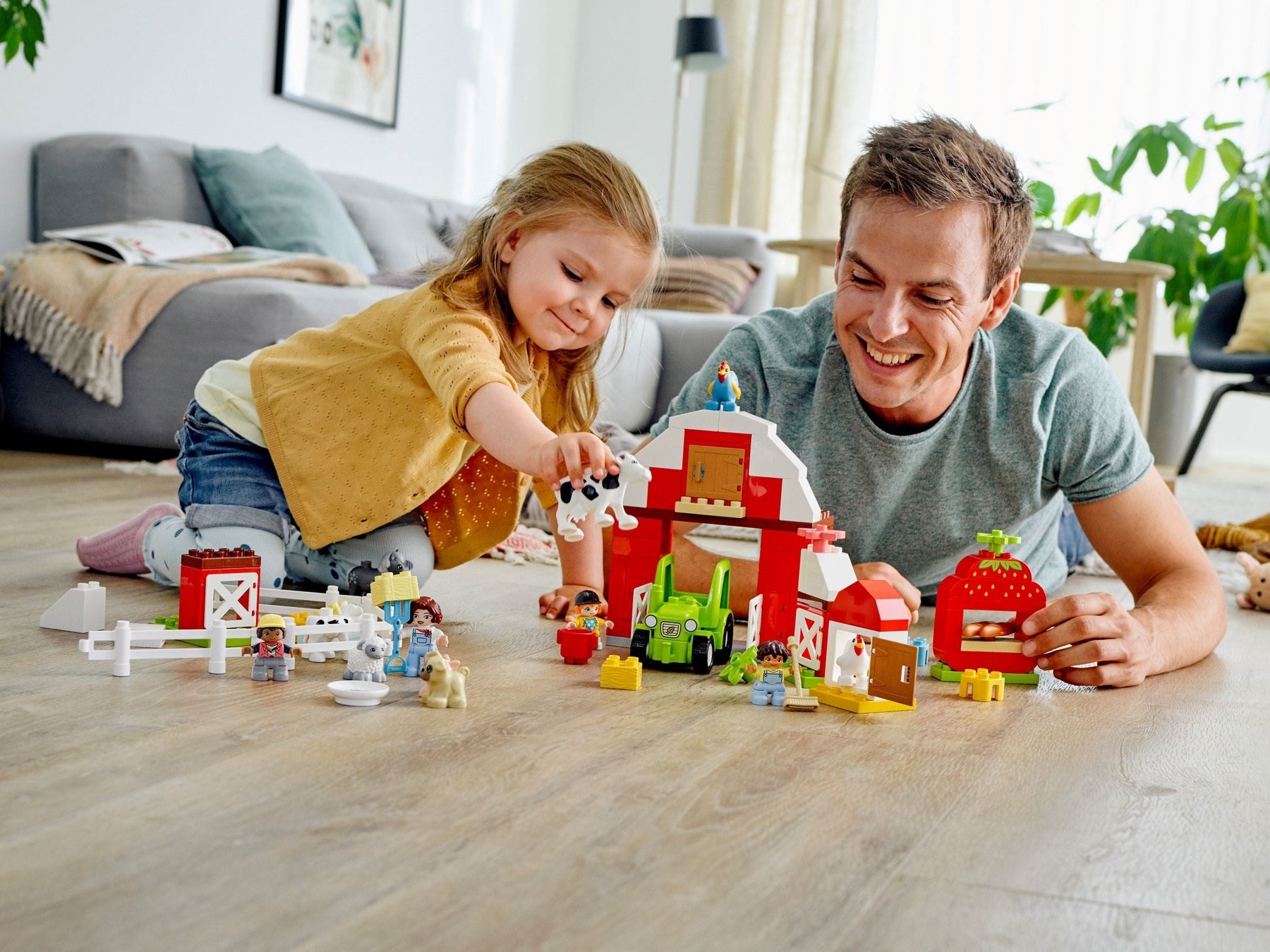 LEGO 10952 DUPLO Town Barn, Tractor & Animals - SuperSaverAU - view 3