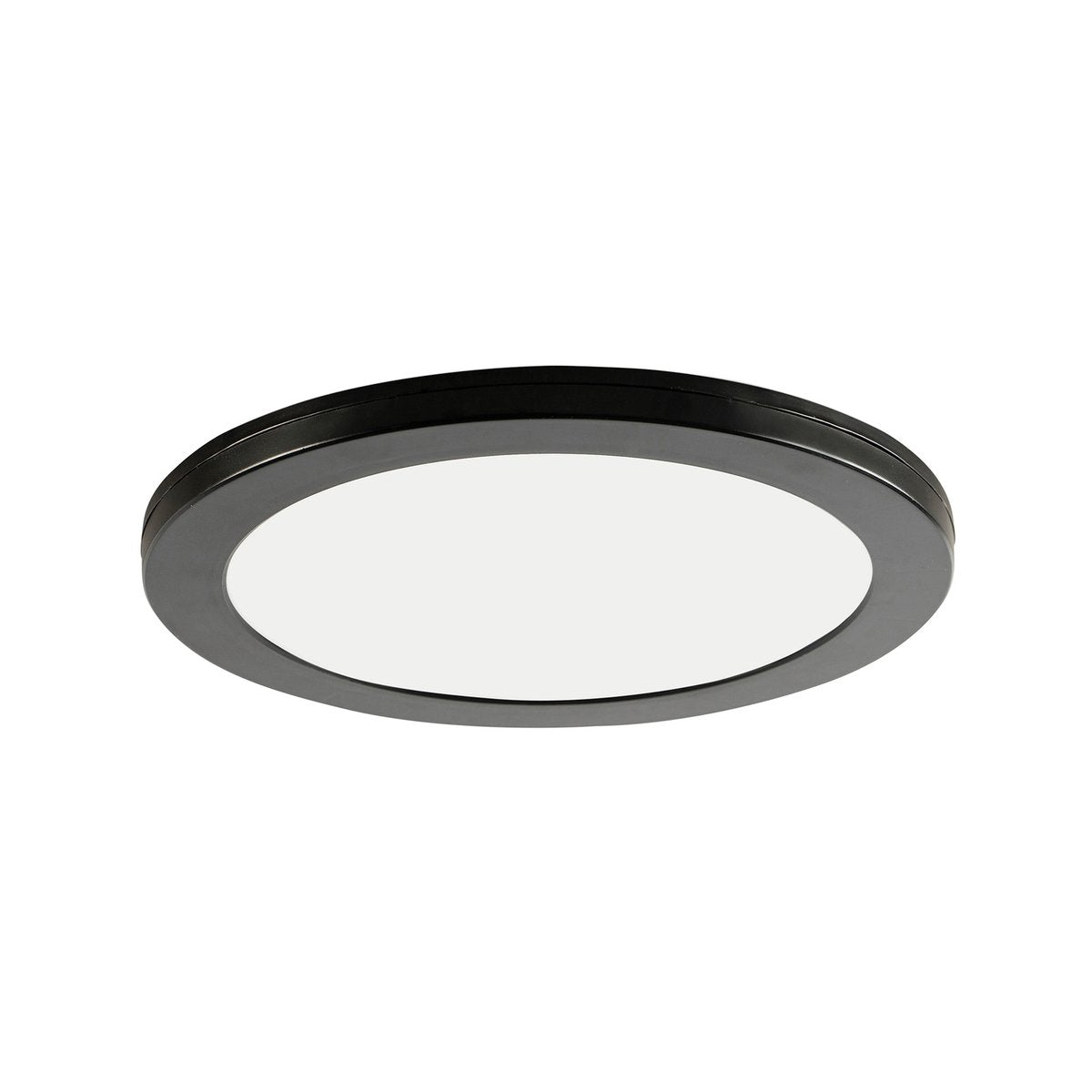 Brilliant 30cm Tri Colour LED Oyster Ceiling Light - Plug-in DIY - Black - SuperSaverAU - view 1