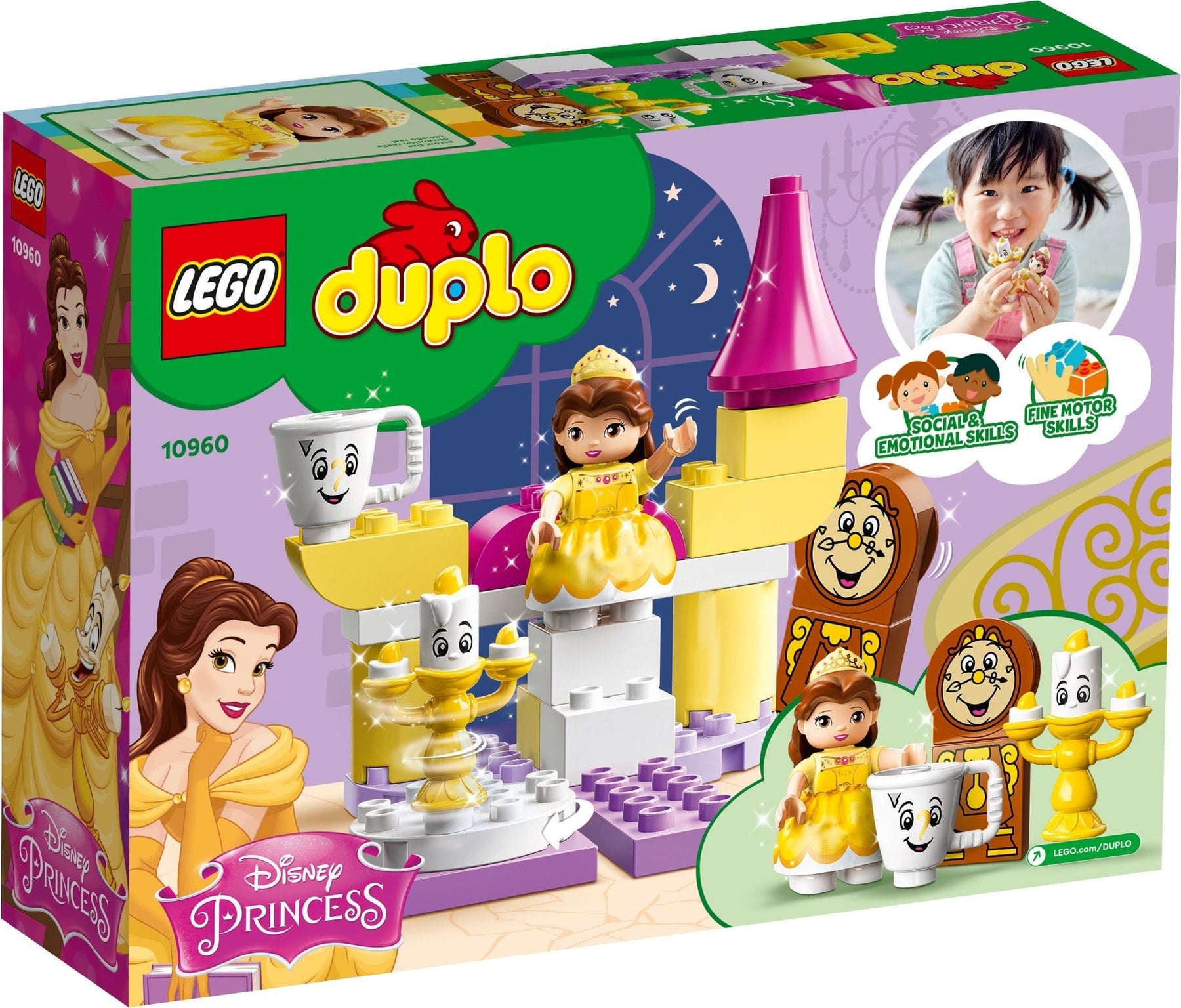 LEGO 10960 Belle's Ballroom: Disney Princess Dancing Fun - SuperSaverAU - view 3