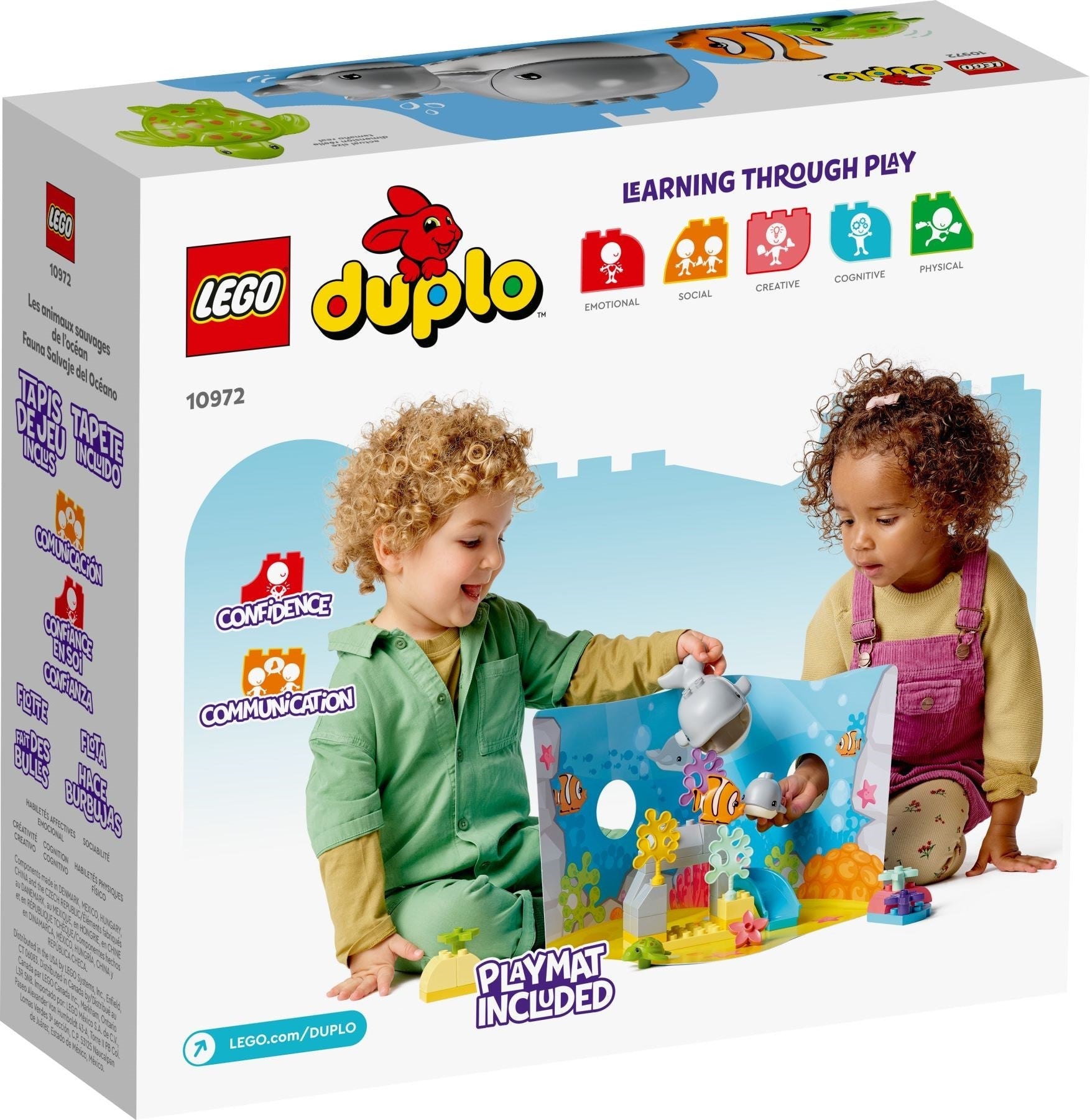 LEGO 10972 DUPLO Wild Ocean Animals | Toddler Learning Toy - SuperSaverAU - view 4
