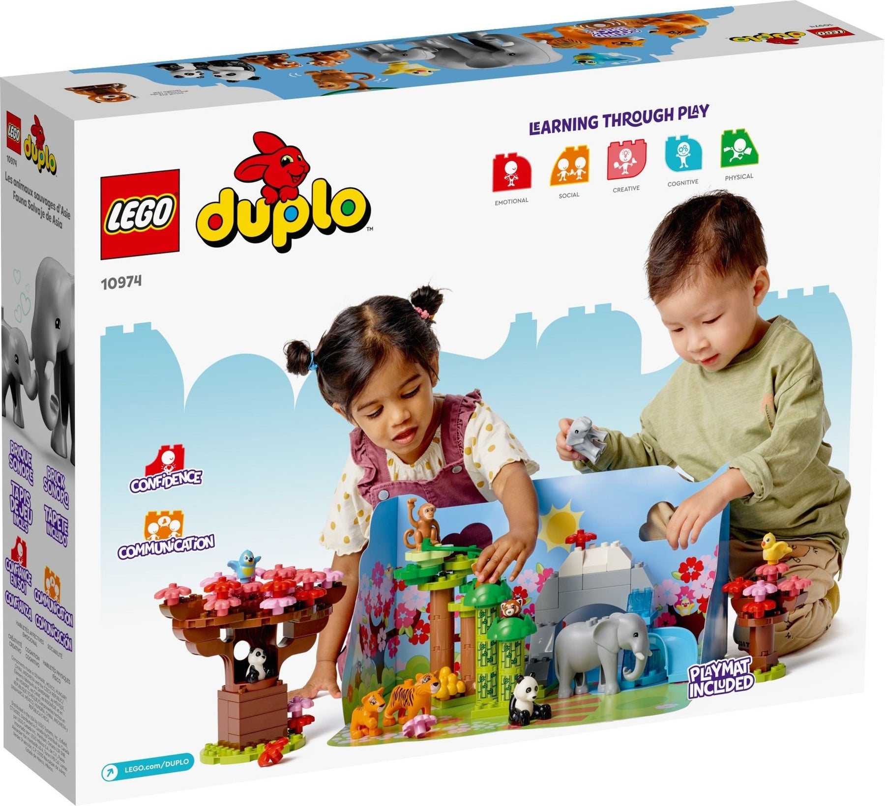 Lego Duplo 10974 Wild Animals of Asia- Auzzi Store