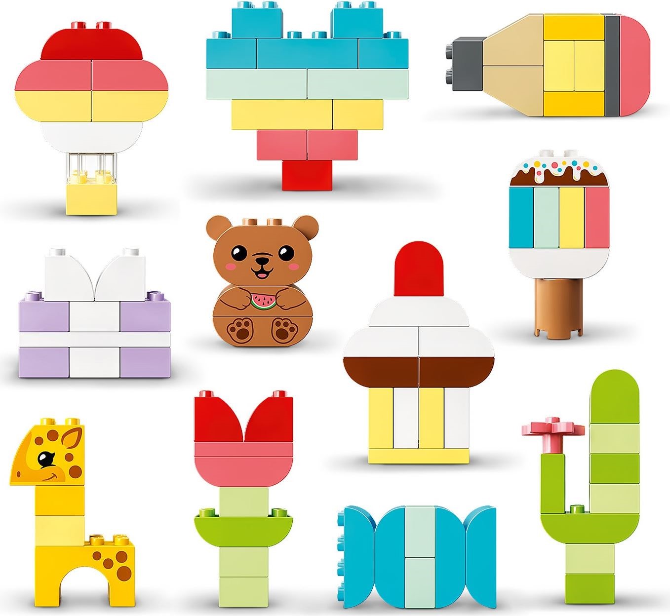 LEGO 10978 DUPLO Creative Building Bricks & Animals for Toddlers - SuperSaverAU - view 2