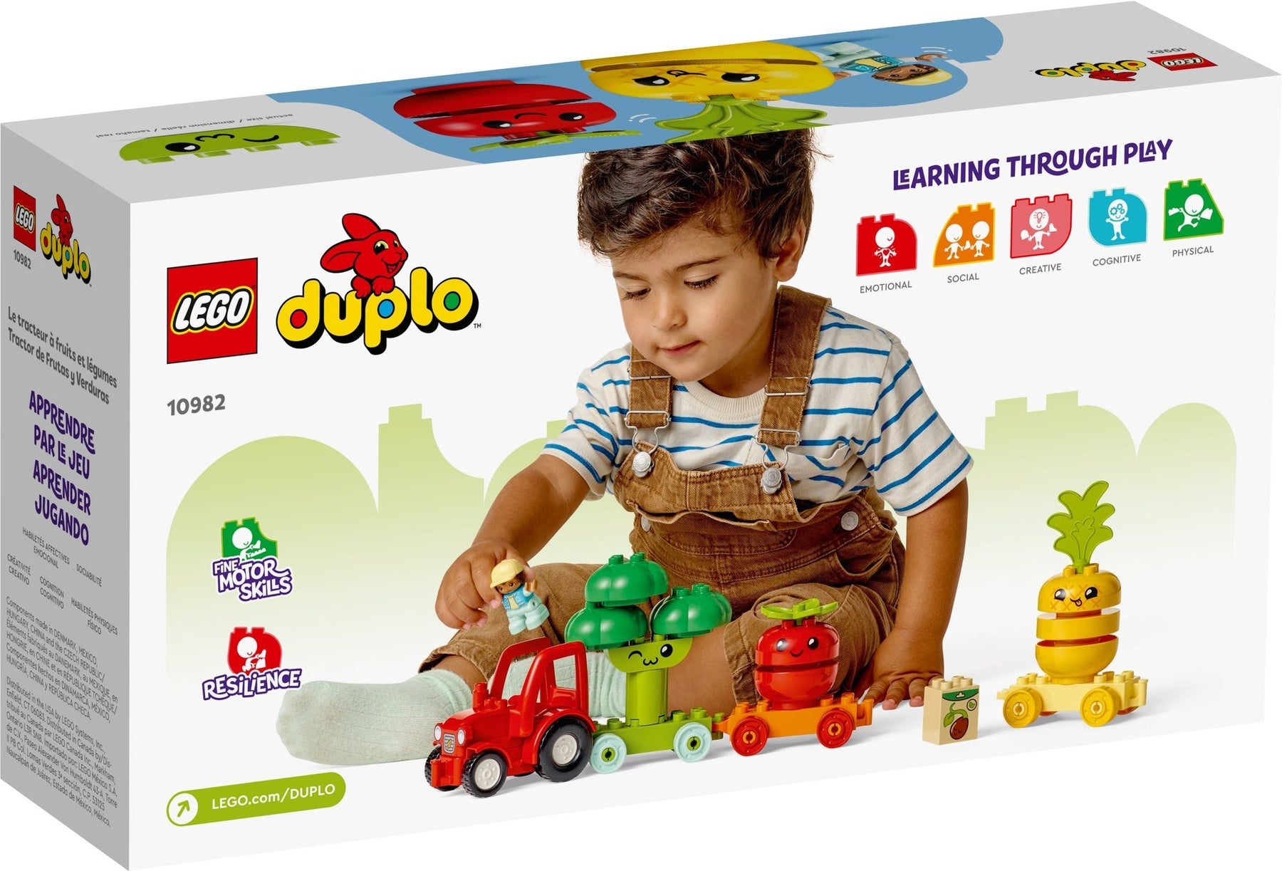 LEGO DUPLO My First Fruit and Vegetable Building Toy - SuperSaverAU - view 4