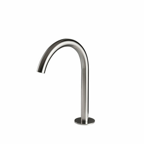 Rogerseller Eccentric Fixed Basin Spout - Brushed Nickel - 6 Star Water Rating - 3606005007