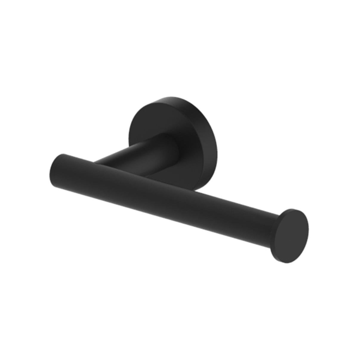Gareth Ashton Black Poco Toilet Roll Holder - Wall-Mounted - 166mm x 88mm x 54mm - Durable - SuperSaverAU - view 1
