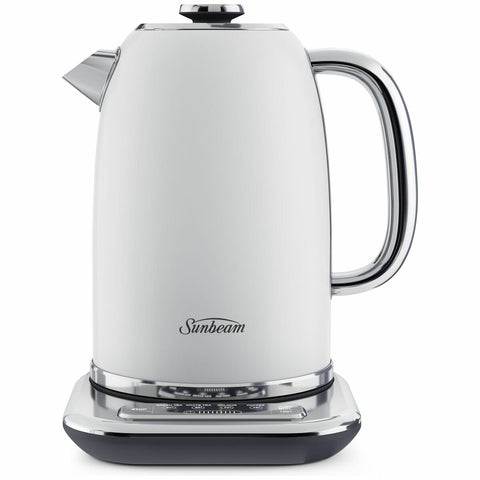 Sunbeam Alinea Select 1.7L Kettle - White, 5 Temperature Settings, Rapid Boil - KE2800W
