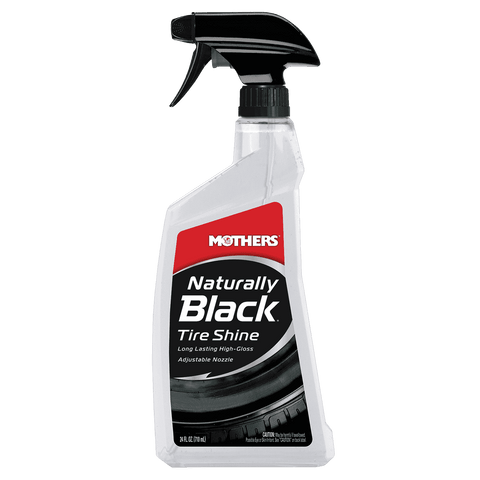 Mothers Naturally Black Tyre Shine 710ml Tyre Care Spray