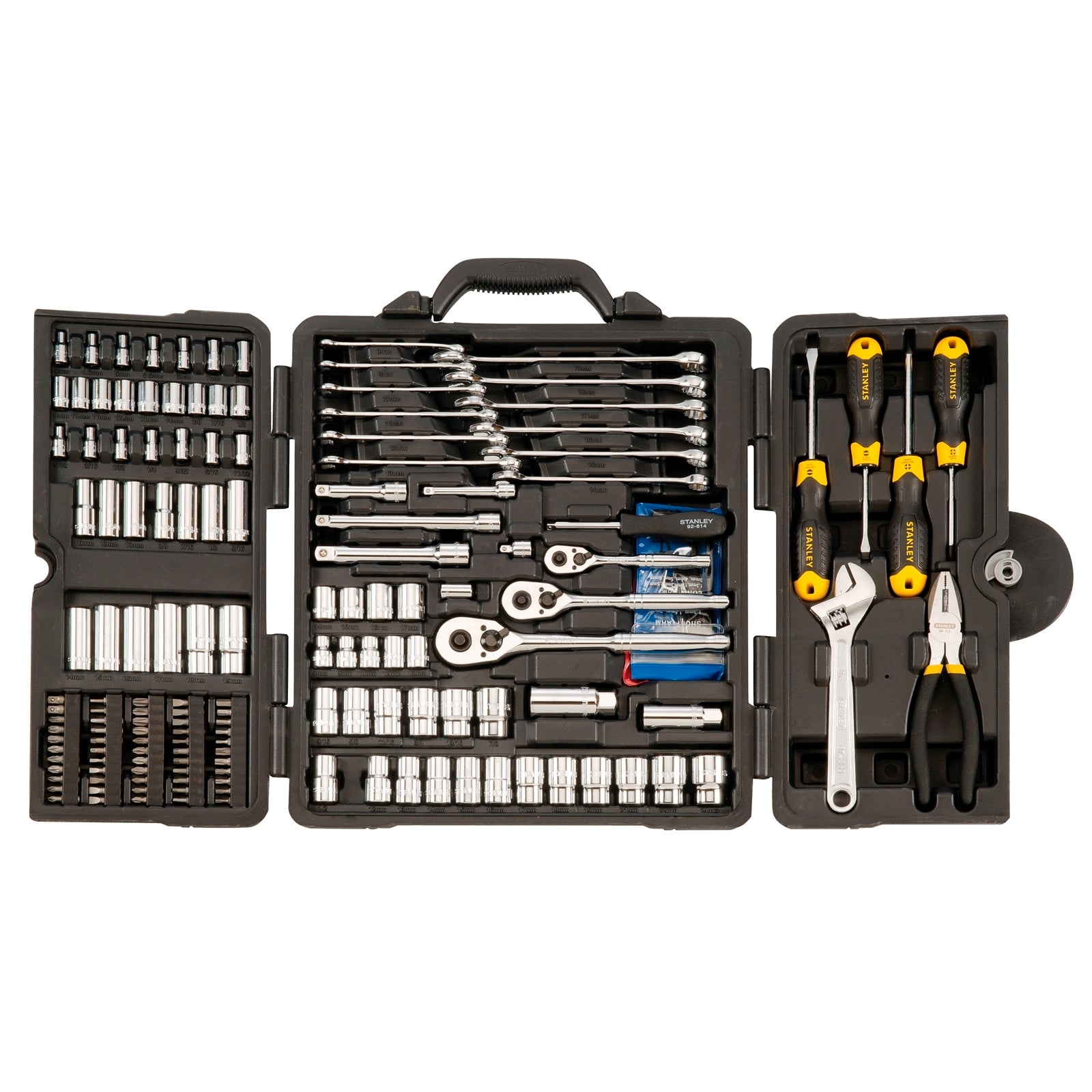 Stanley 176 Piece Metric & AF Tool Kit with Carry Case