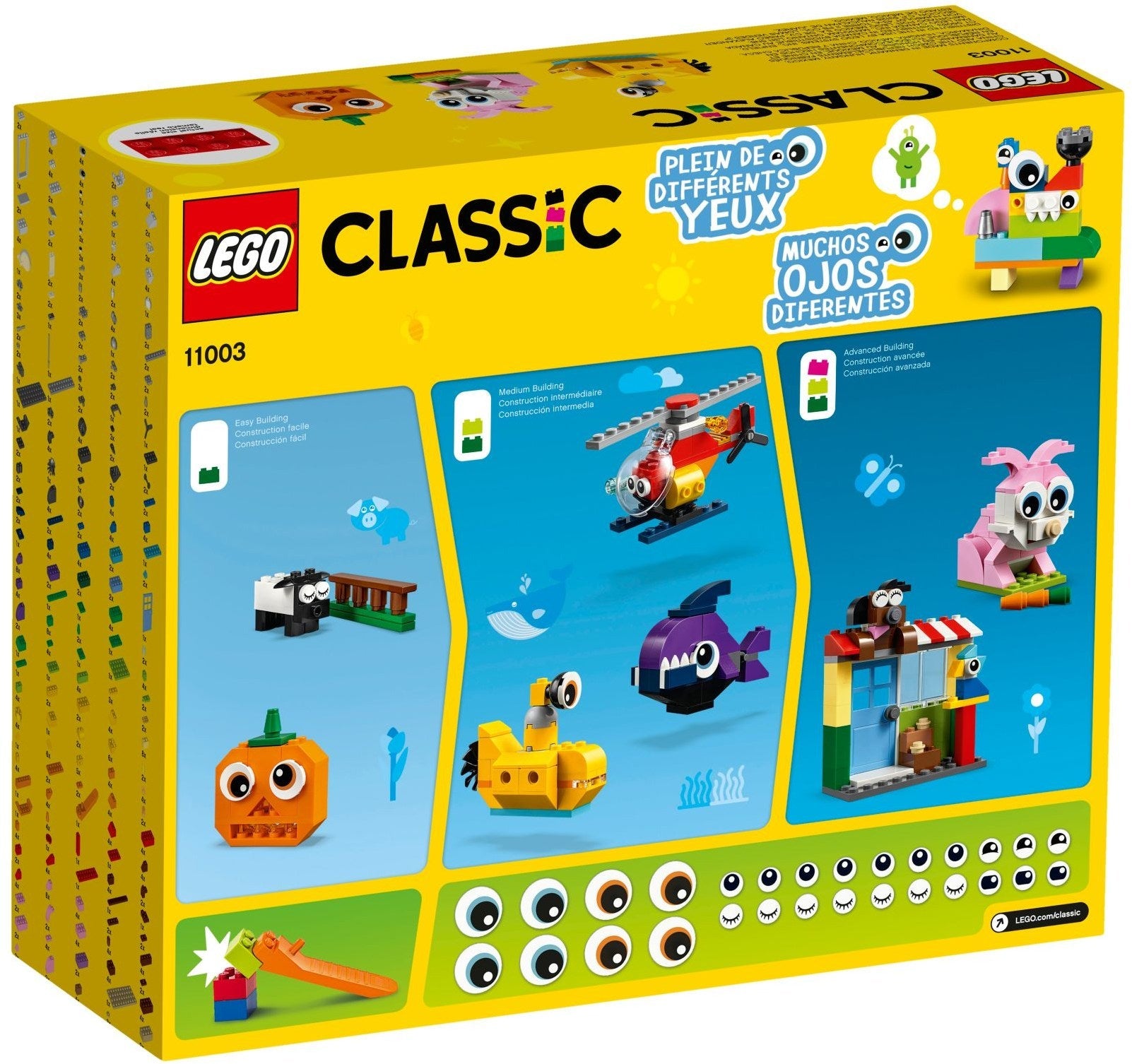 LEGO 11003 Bricks & Eyes - Creative Building Set 4+ - SuperSaverAU - view 4